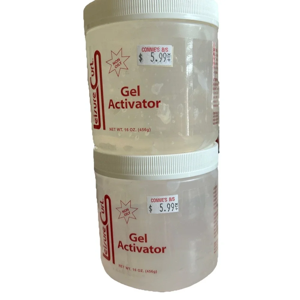 Leisure Curl Gel‎ Activator Regular 16 Ounces (454g) LOT OF 2 New